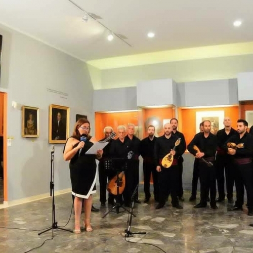 Οι Τραγουδιστάδες τση Ζάκυθος στο Μουσείο Σολωμού